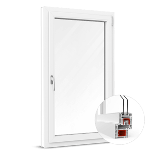 Fenêtre PVC Linea 70 — Art et Mesure Auxerre