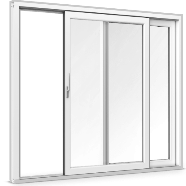 Porte-fenêtre galandage