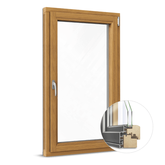 Fenêtres mixte bois-aluminium Yonne